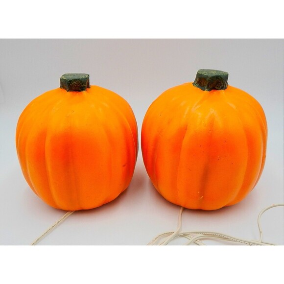 Jack-O-Lantern Light Up Foam Blow Mold Halloween Pumpkins Paper Magic Group 1998 - Picture 4 of 12